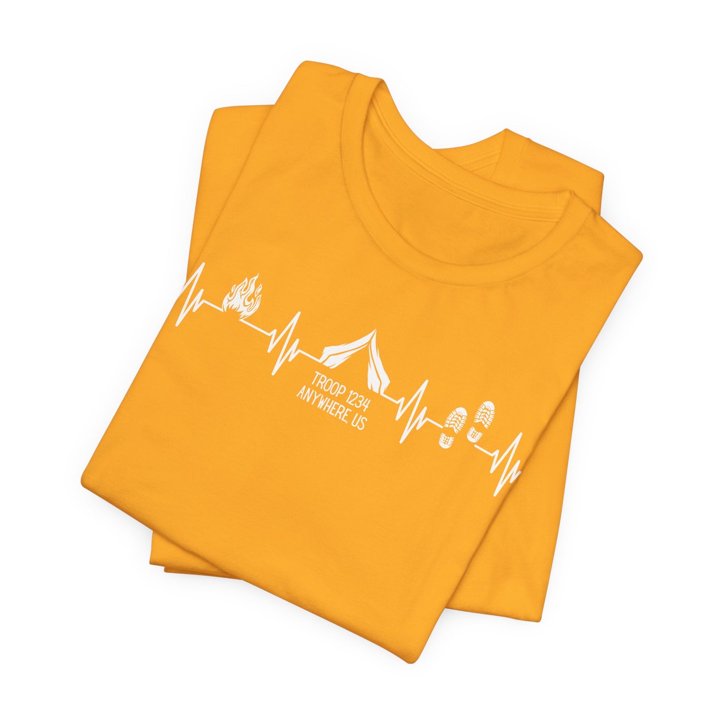 Scout Life Heartbeat Tee - Custom