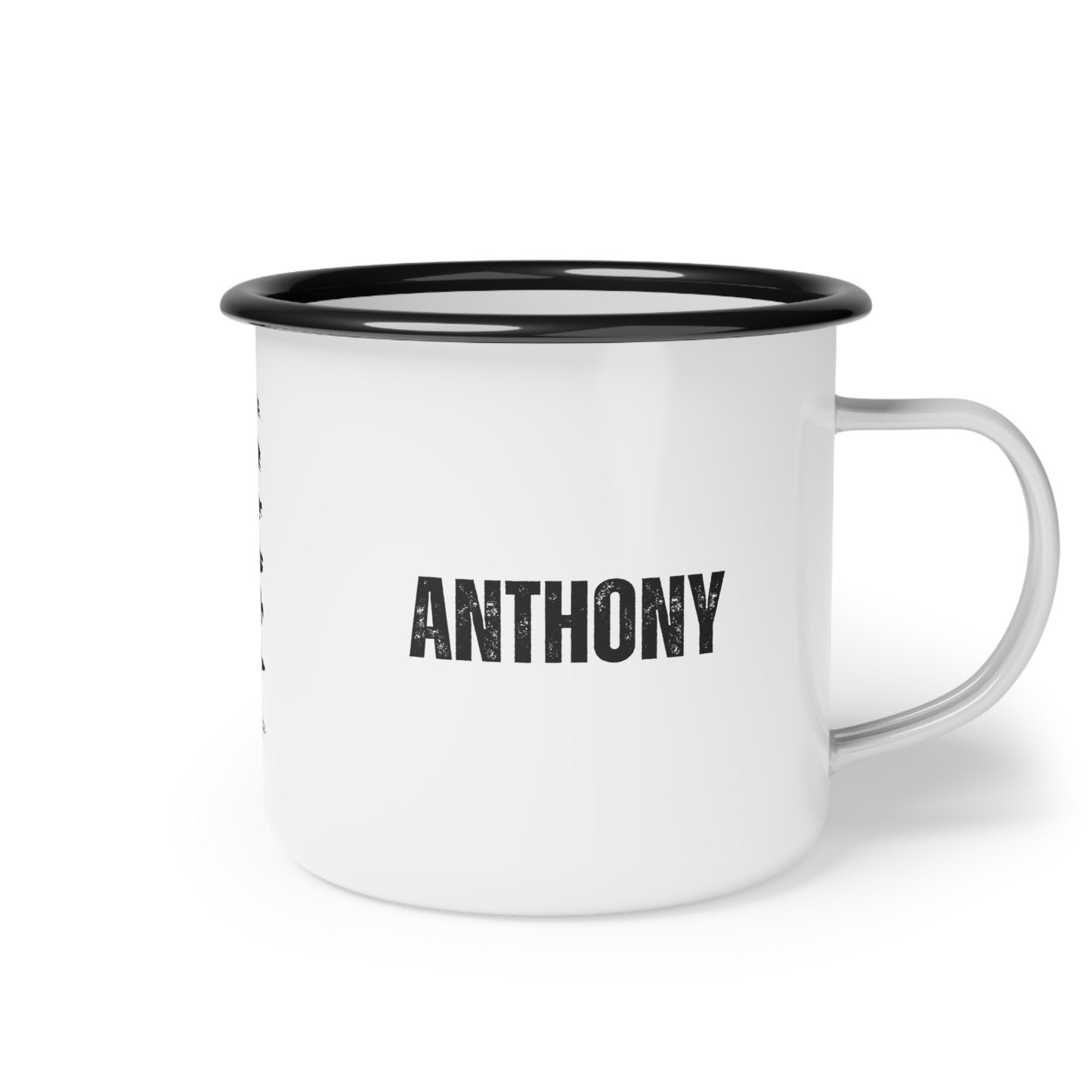 Enamel Camp Cup, Scout Law Camping Mug with custom name Outdoors, scouts, camping, scout leader, scout dad, scout mom, Personalized Camping