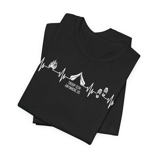 Scout Life Heartbeat Tee - Custom