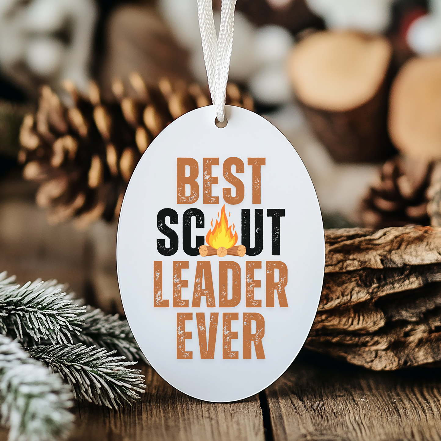 Best Scout Leader or Scout Master Ever Ceramic Ornament