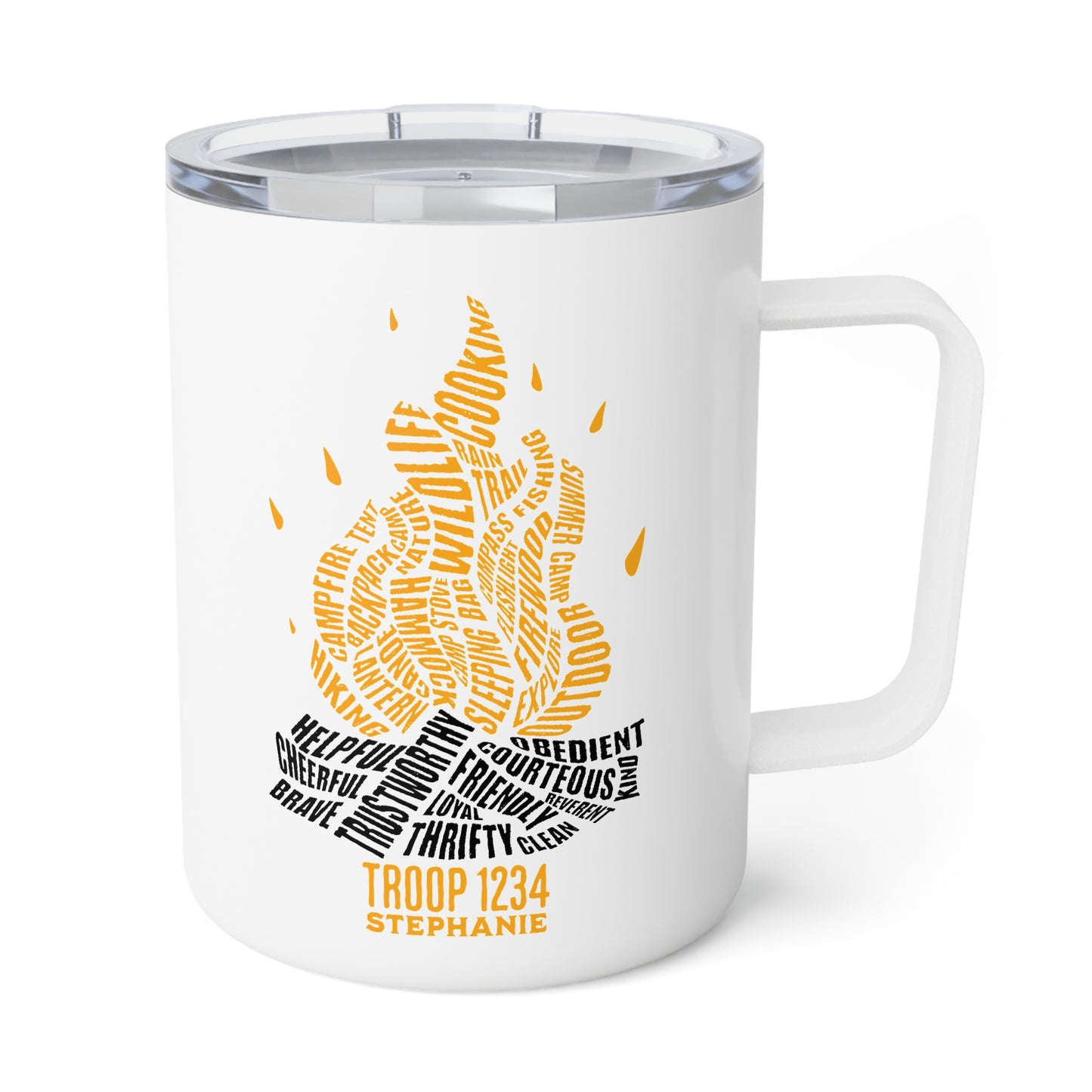 Custom Scouting Insulated Mug, 10oz