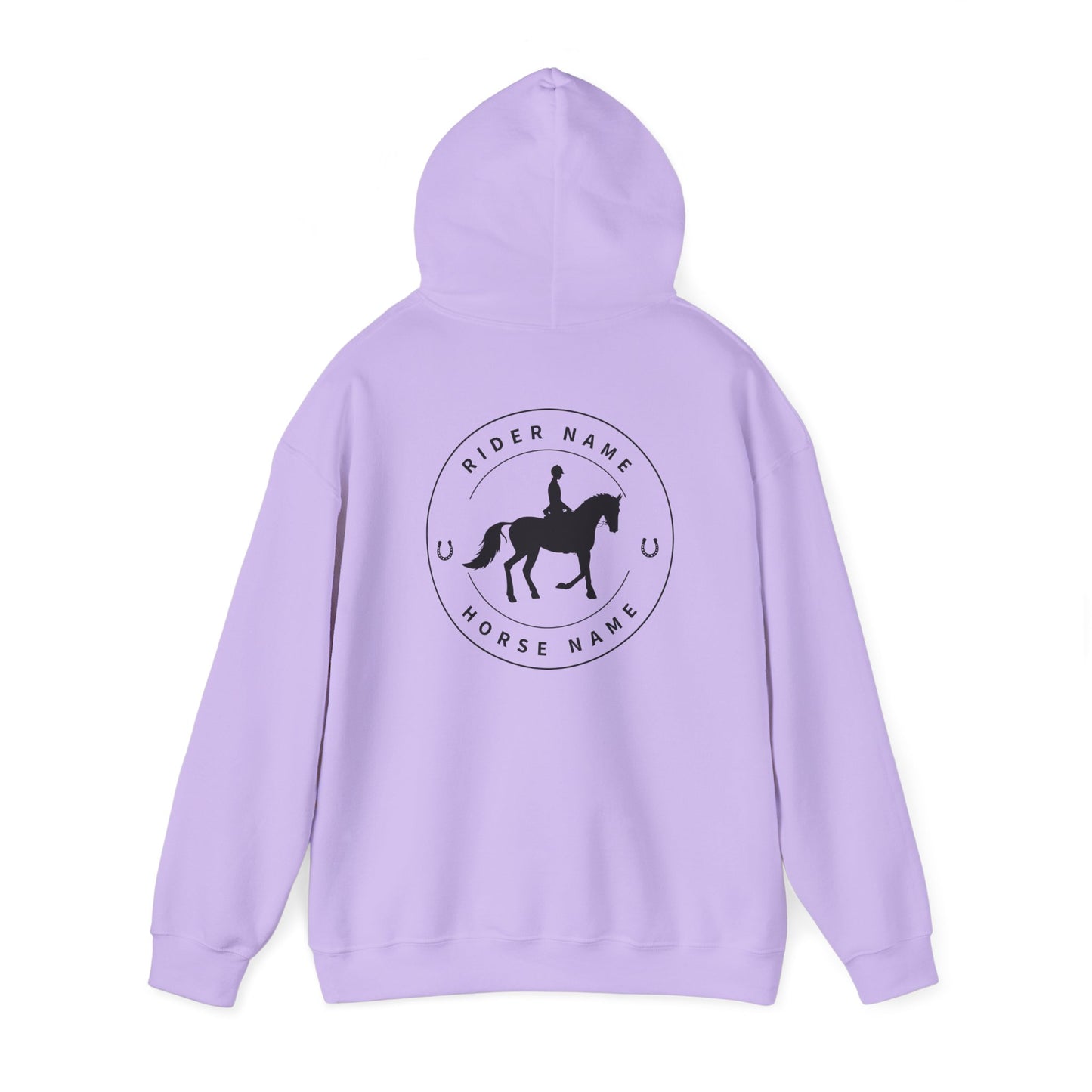 Custom Horse and Rider Name Hoodie
