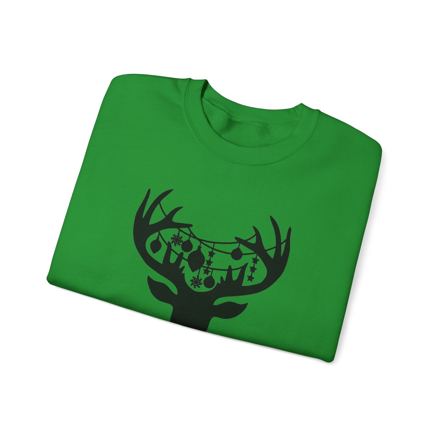 Reindeer with Christmas Ornaments Sweatshirt