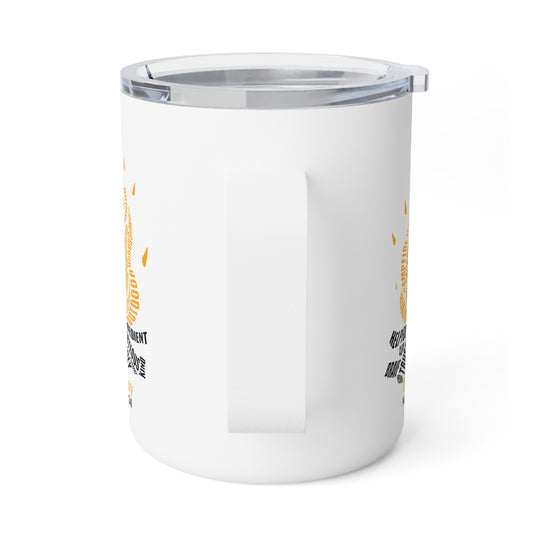 Camping Insulated Mug, Scout Leader Gift, Troop Campfire Scout Law Mug, Pack Camping Cup, 10oz Coffee Travel Cup, Outdoor Adventure Gift