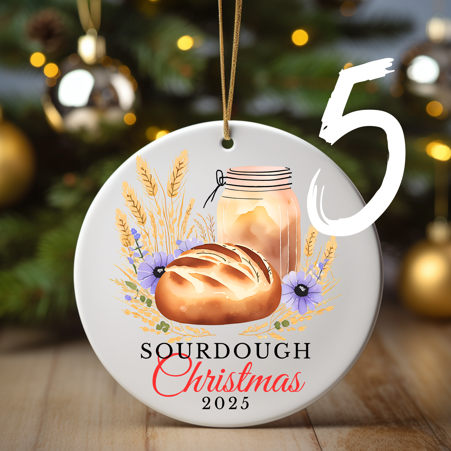 Sourdough Starters First Christmas Ornament