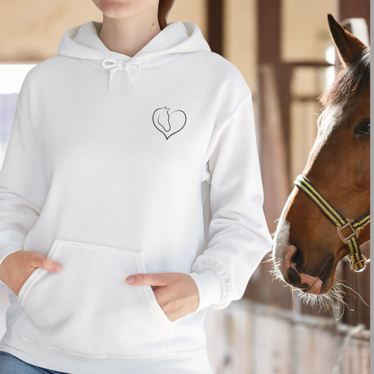 Custom Horse and Rider Name Hoodie