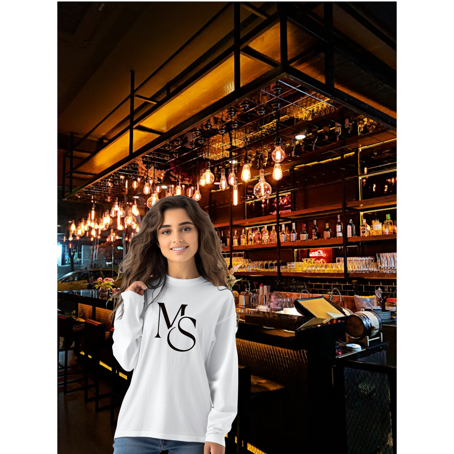 Custom Logo Long Sleeve Tee