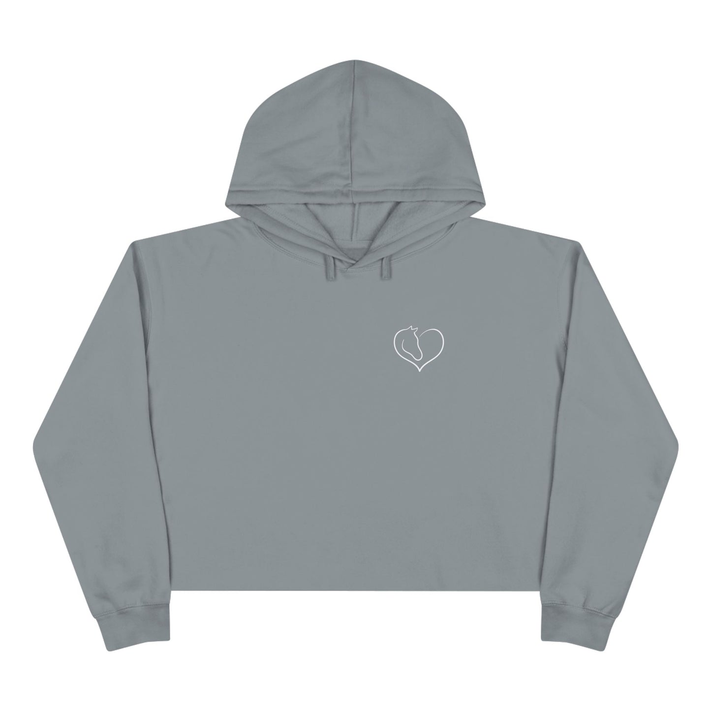 Personalized Horse Rider Cropped Hoodie