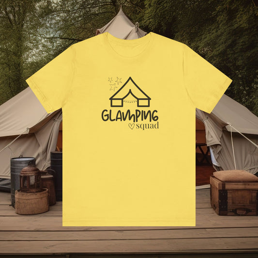 Glamping Group Shirt, Camping Squad Tee, Adventure Gift, Outdoor Shirt, Nature Lover Gift